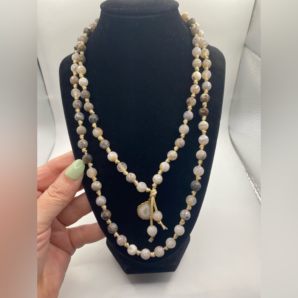 🖤🩶Host Pick🩶🖤 Chan Luu Solar Quartz Charm Opal Necklace - Picture 17 of 17